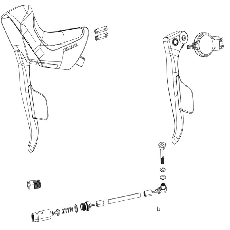 KIT REC.MAN.FR/CAM.SRAM FORCE ETAP AXS D2 GAUCHE G/IR