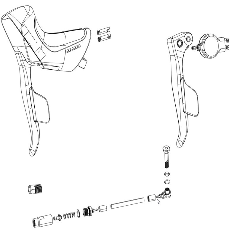 KIT REC.MAN.FR/CAM.SRAM FORCE ETAP AXS D2 DROIT G/IR