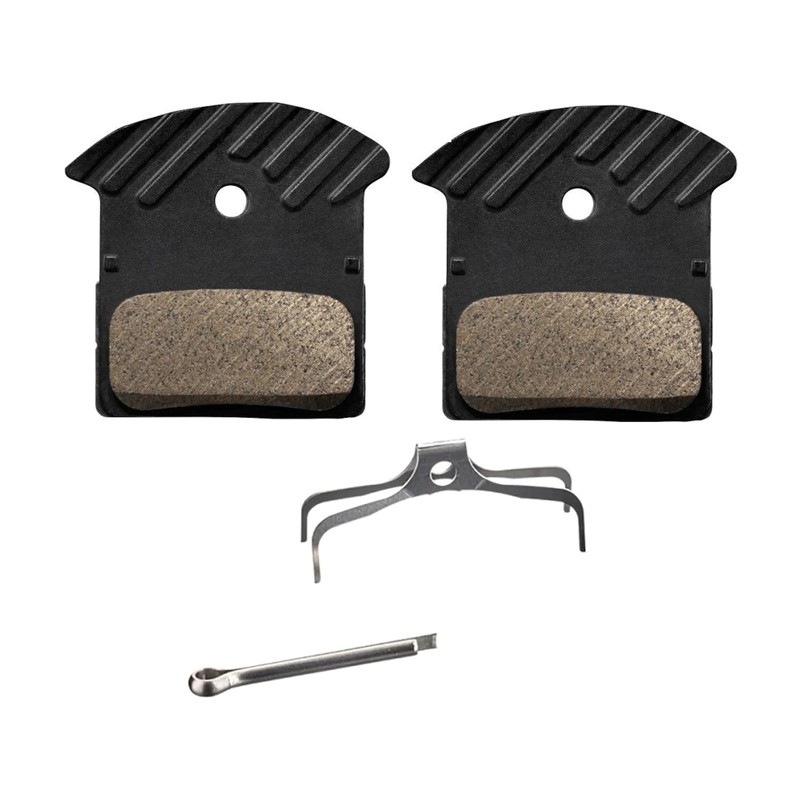 JEU DE PLAQUETTES DE FREIN ORGANIQUES SHIMANO J05A E-BIKE XTR/DEORE XT/SLX/ALFINE
