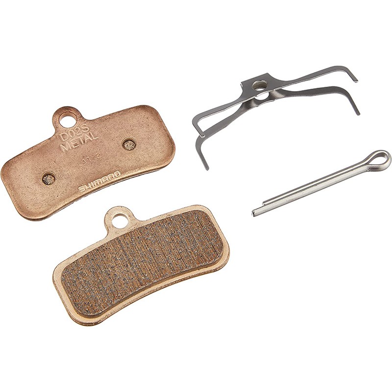 SHIMANO D02A JEU DE PLAQUETTES DE FREIN METALLIQUES DEORE XT/SLX/DEORE/SAINT/ZEE
