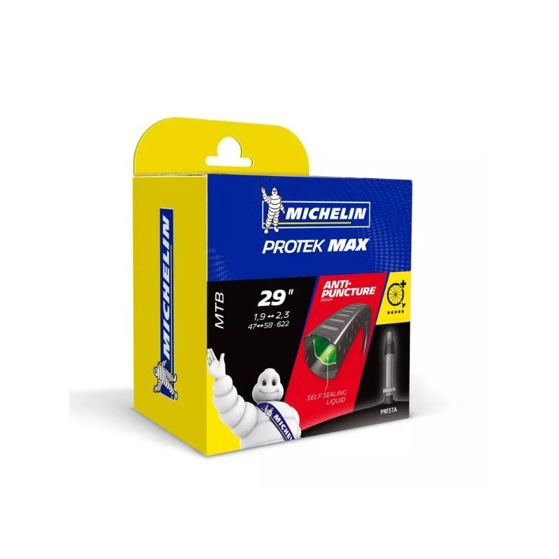 CHAMBRE A AIR MICHELIN PROTEK MAX 29x1.75-2.40 PRESTA 48