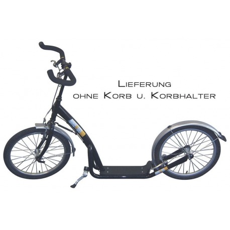 City Roller 20" ne. c. fix.p. det. De panier Klickfix