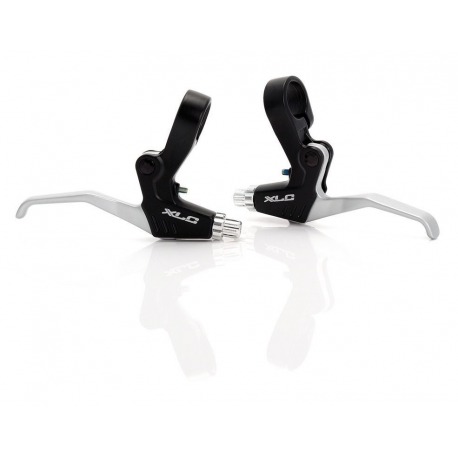 XLC set levier de frein BL-V01 Alu noir/argent pour Rapidfire droite