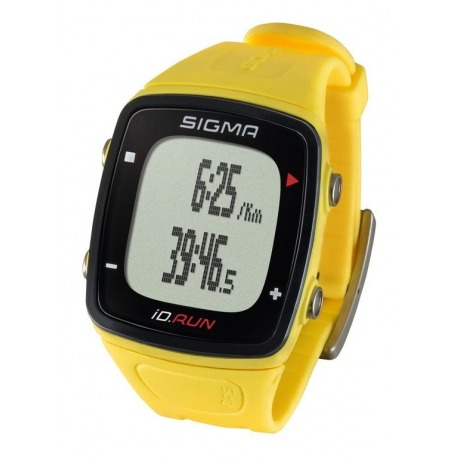 Running Sigma ID.Run compteur kilométrique jaune