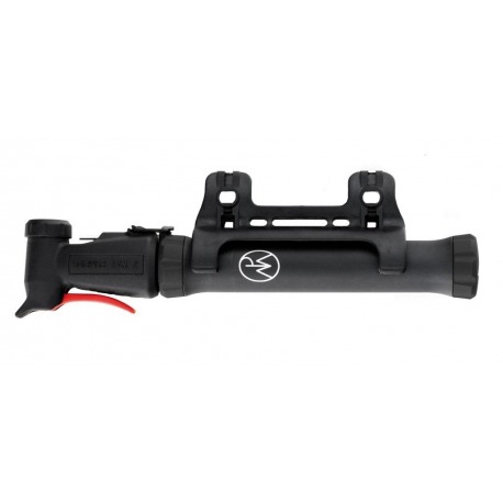 Mini pompe avec valve à pointeau supplémentaire pour Schrader/Dunlop/Sclaverand