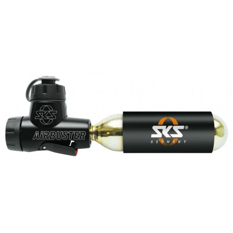 Pompe à cartouche SKS Airbuster 125 mm, incl. Support de pompe DV/AV/SV