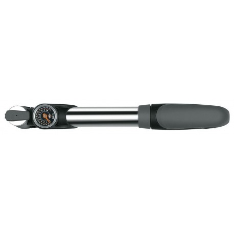 SKS Injex Control Mini Pump 283mm, argent/noir, tête de pompe EVA