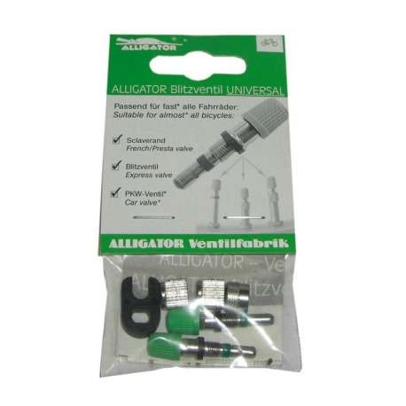 Valve universelle, ensemble complet Alligator