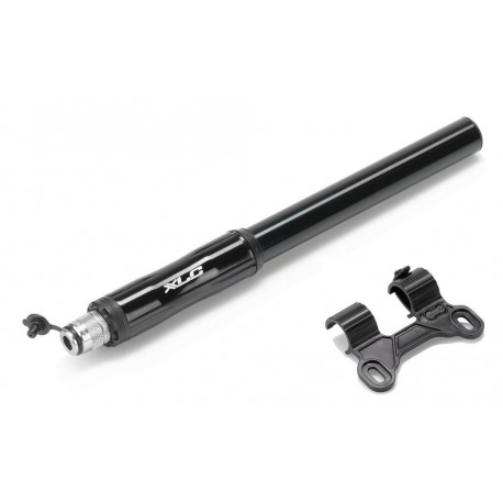 XLC Mini pompe Route PU-A09 11 bar aluminium noir 185mm DV/SV