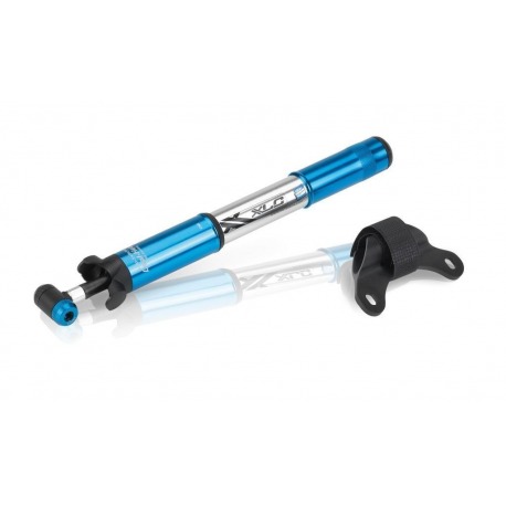 XLC Mini pompe VTT PU-M02 7 bar, double tête & support universel