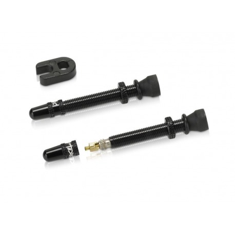 Jeu d'adaptateurs de valve XLC Tubeless, 2 par jeu