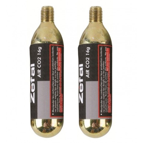 Cartouche de rechange 16g, blister 2 unités avec filetage