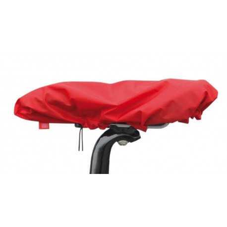 Housse de selle rouge Kappe Fahrer
