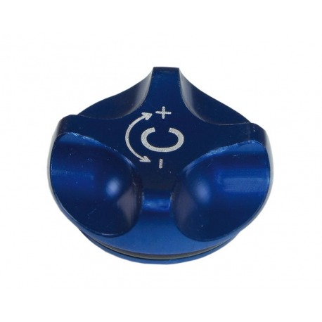 Bouton de réglage de la pression SR Suntour p. SF10 Durolux RCA bleu