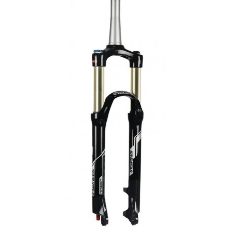 Fourche-SR SF16 RaidonXC RL-R 26" Noir 1 1/8" SL255 Ahead, 9mm, 100mm