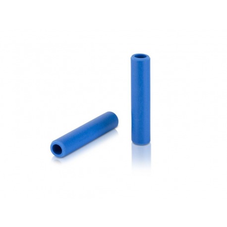 Poignées XLC Silikon GR-S31 130mm, bleu foncé, 100% silicone