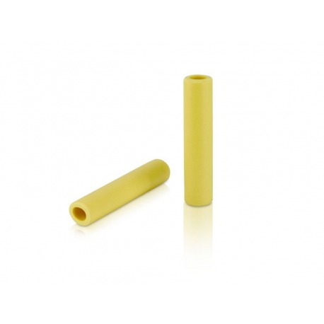 Poignées XLC Silikon GR-S31 130mm, jaune, 100% silicone