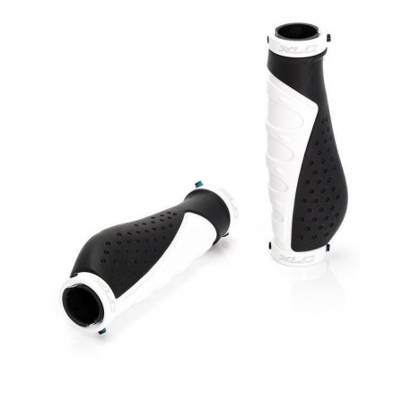 XLC Bar Grips GR-S07 'Ergonomique' blanc/noir 140mm