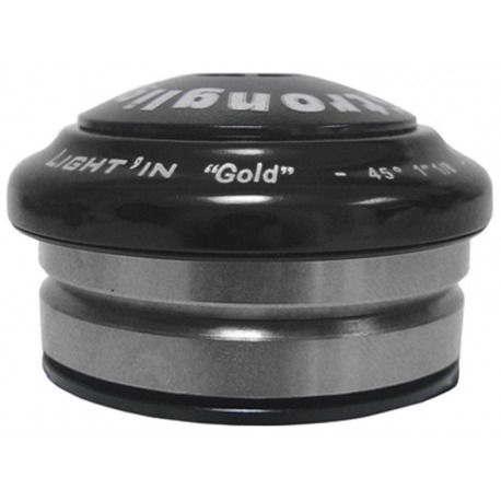 Jeu de direction Stronglight Light acier 1 1/8-1 1/18 intégré noir