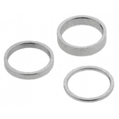 Spacer-Box Humpert forces dif. Argent, 4x2.6x5.6x10.4x15.4x20mm