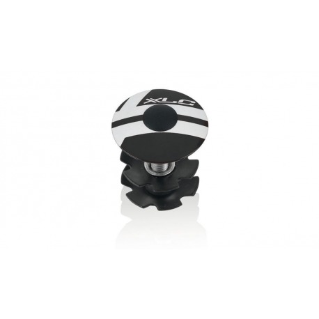 Prise A-Head AP-S01. 1.1/8", aluminium noir, SB Plus
