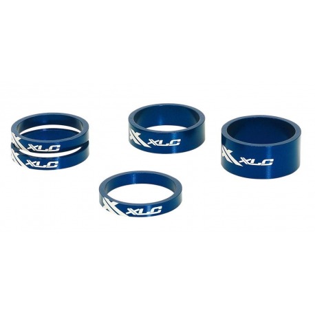 Jeu de direction XLC A-Head AS-A02 3 x 5, 1 x 10, 1 x 15, 1 1/8" bleu
