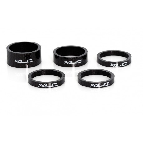 XLC A-Head Spacer-Set 3 x 5, 1 x 10, 1 x 15, 1 1/8".