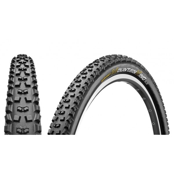 Pneu Conti Mountain King 2,3 plis 27.5x2.30"58-584 nég/nég Protection de la peau